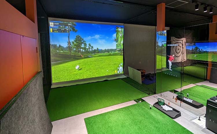 Installed in practice range